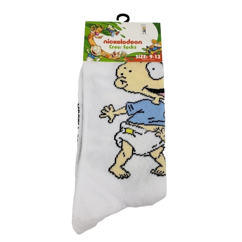 4 /$25 Nickelodeon Rugrats Tommy Pickles Novelty Crew Socks